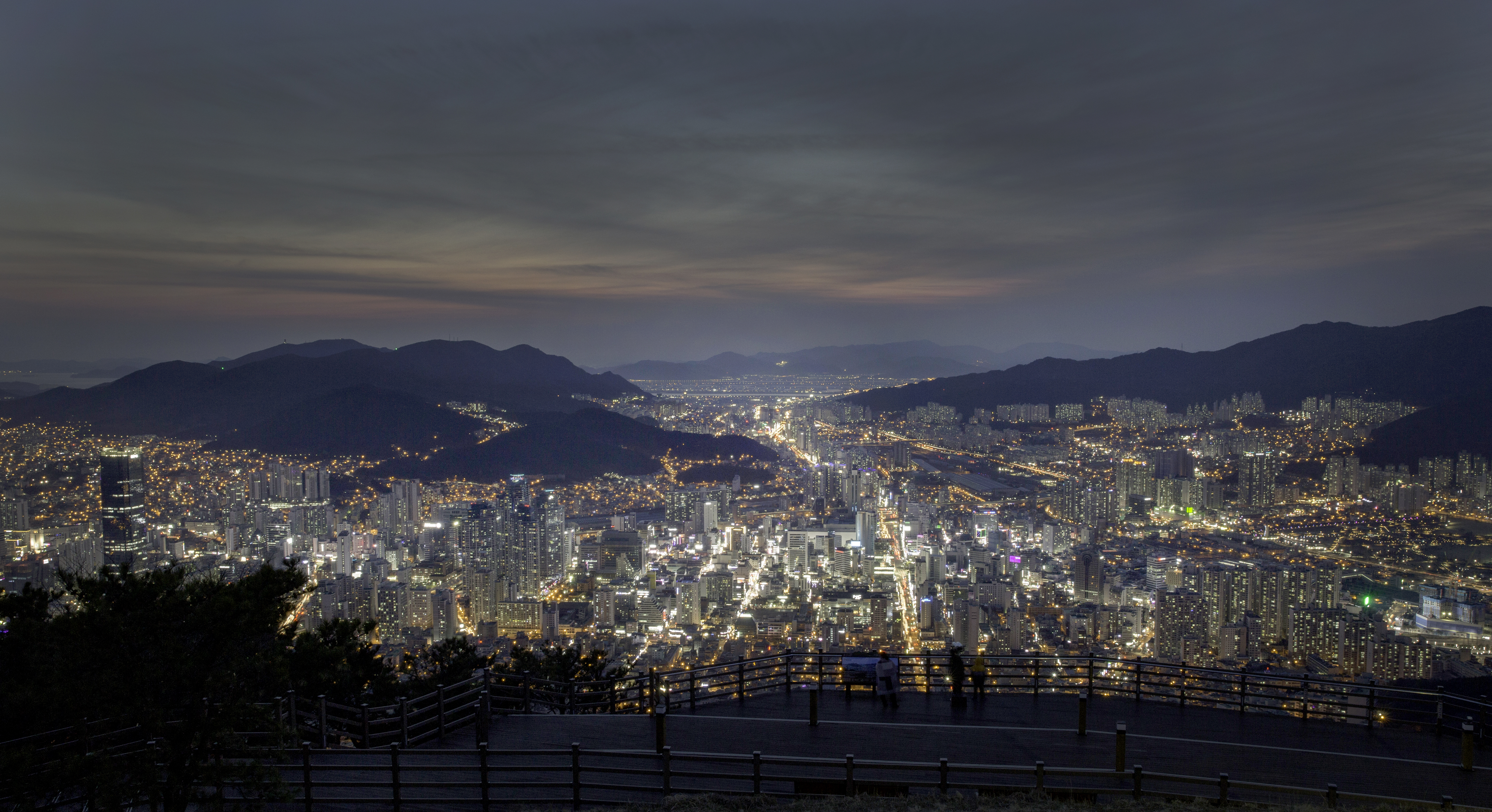 釜山夜景遊